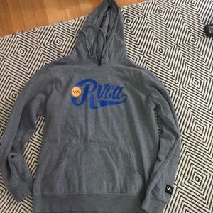 Men’s RVCA gray sweatshirt.